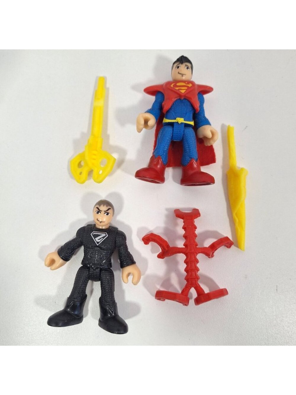 Imaginext Superman General Zod Figures Shackles Weapons Lot - Picture 6 of 7